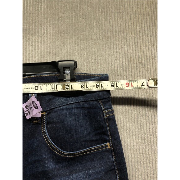 No Boundaries Junior Womens Jeggings Size 13 Dark Wash Super High Rise - Picture 8 of 16